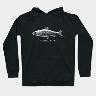 Nordic Life Salmon Hoodie